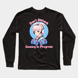 Gaming Girl Gamer Streamer Long Sleeve T-Shirt